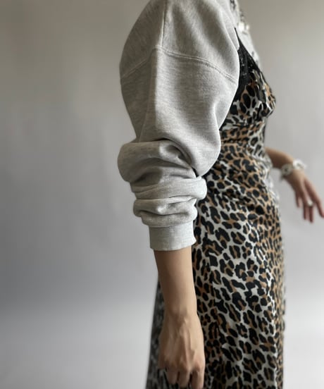【USED】 Leopard Patterned Camisole Long One-Piece /240914-032