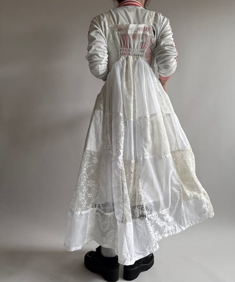 【RE;CIRCLE】 Re Parachute Lace Jump Skirt/ 250320-001