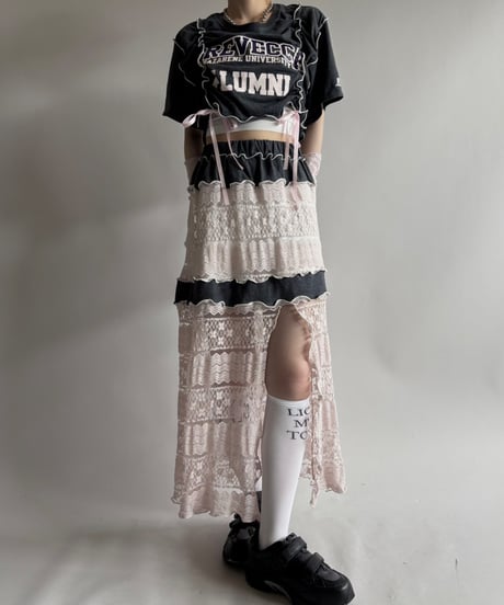 【RE;CIRCLE】 RE Mellow Top + Skirt + Arm   / 250710-021