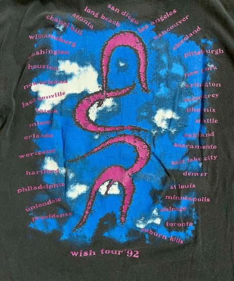 【USED】 Made in USA BROKUN 90's THE CURE Tour T-Shirt /250621-021