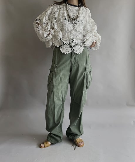 【RE;CIRCLE】 RE Crochet Kirikae Top / 230330-017