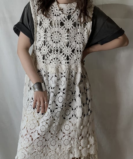 【RE;CIRCLE】  RE Crochet N/S Dress ③/210512-007