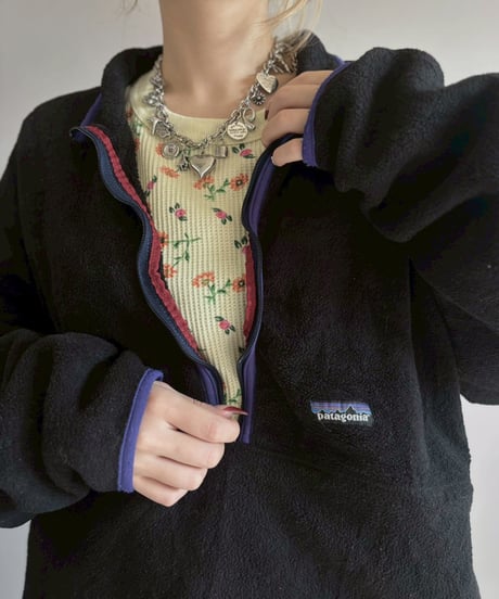 【USED】 Made in USA 99's Patagonia Synchilla Fleece Half Zip Pullover / 260214-008