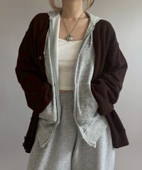 【USED】 Made In USA J.C.Penny The Fox Sweater Acrylic Cardigan / 260110-001