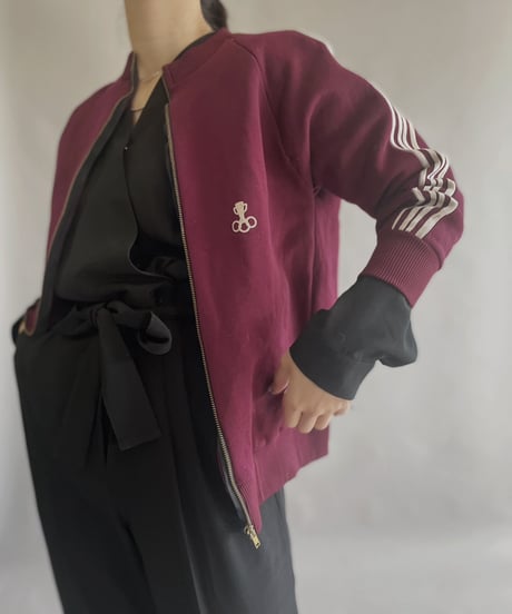 【USED】 Jersey Zip-up Top / 230325-019