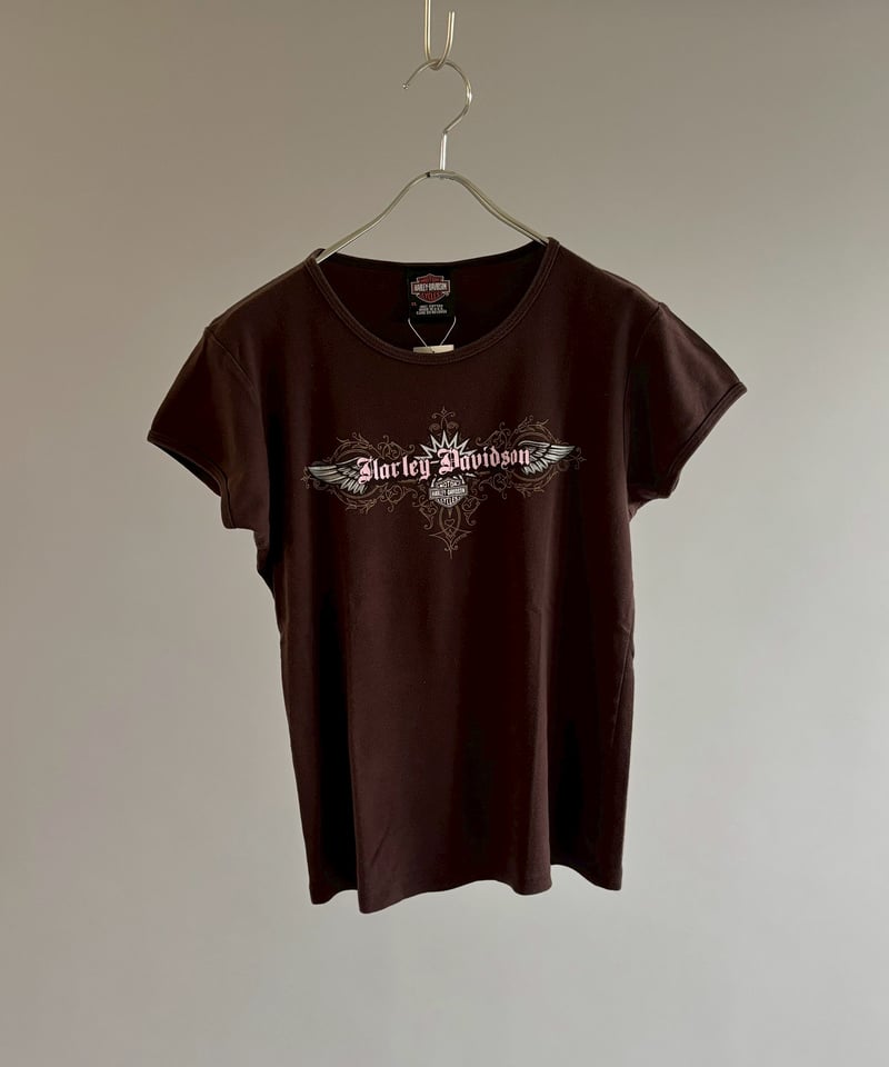 USED】 Made in USA HARLEY DAVIDSON T-Shirt / 26