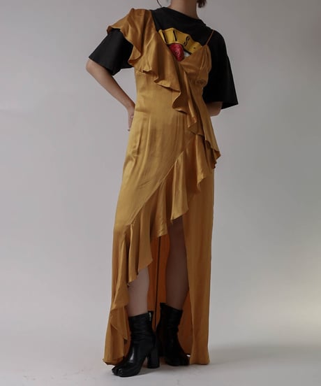 【USED】 Silk Dress/ 220324-014