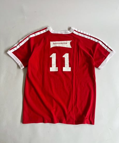 【USED】 Made in USA V-Neck Medsox Ringer T-Shirt /250503-003