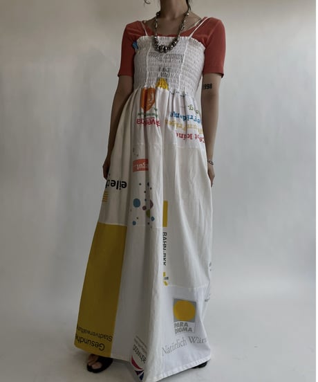 【RE;CIRCLE】RE Eco-Friendly Bag Camisole One-piece / 220512-022