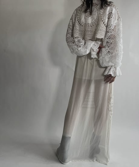 【RE;CIRCLE】 RE Crochet Bolero / 220623-023