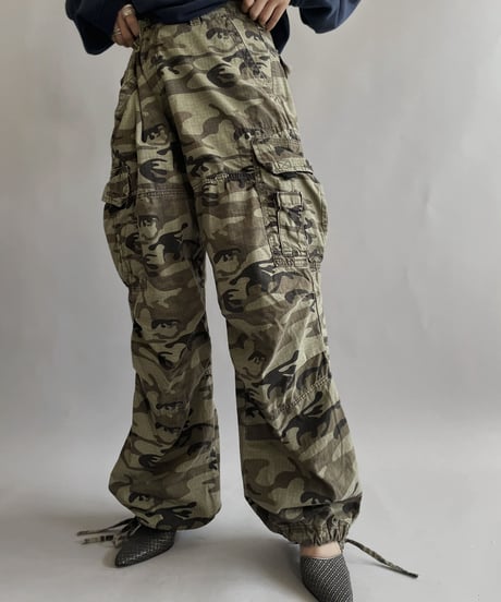 【USED】  Inscene Camouflage Pants / 220917-014