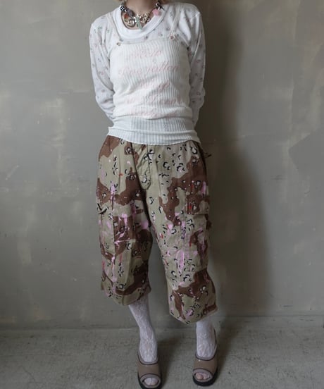 【RE;CIRCLE】 Re Embroidered Camisole Top  /  250724-011