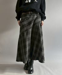 【USED】 Plaid Skirt / 251220-014