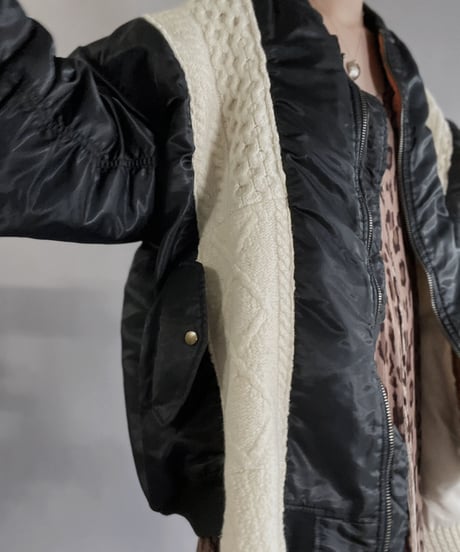 【RE;CIRCLE】 RE MA-1 Alan Docking Jacket / 221208-001