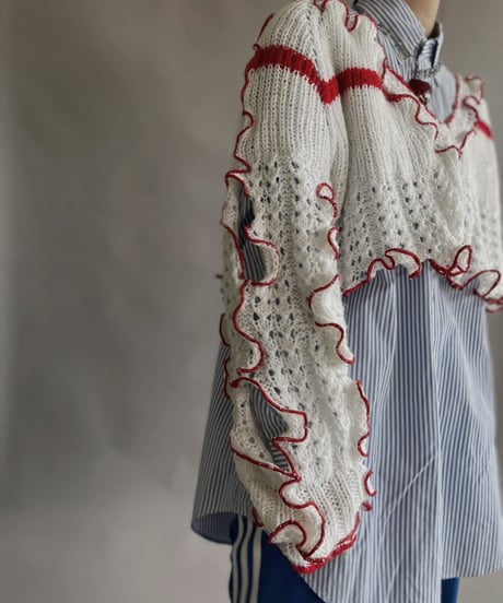 【RE;CIRCLE】 RE Mellow Knit Top / 230216-003