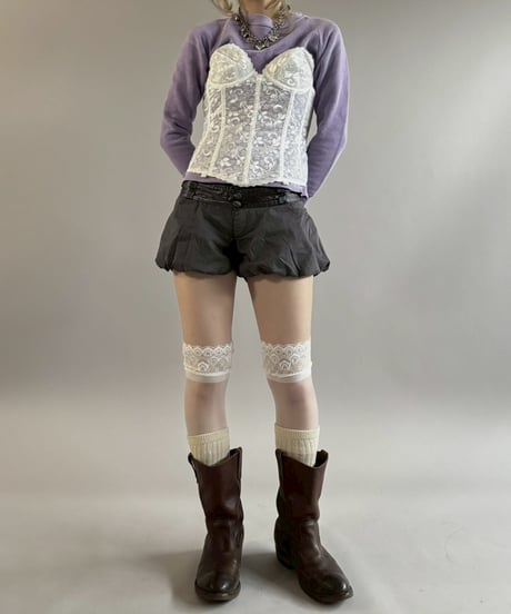 【USED】 Lace Corset / 260411-020