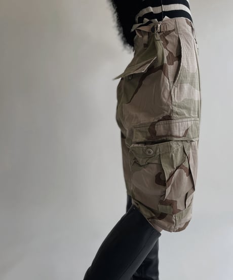【USED】 Army Short Pants Camouflage / 220430-001