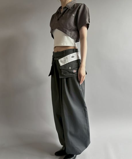 【Chinatsu Aoyama】 RE Makers Shirt Charcoal Gray / 260702-020