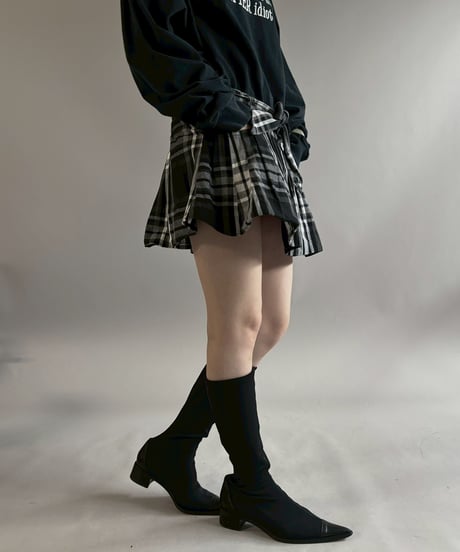 【USED】Check Pattern Mini Skirt /260502-003