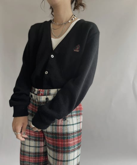 【USED】  IZOD Acrylic Knit Cardigan / 221008-005
