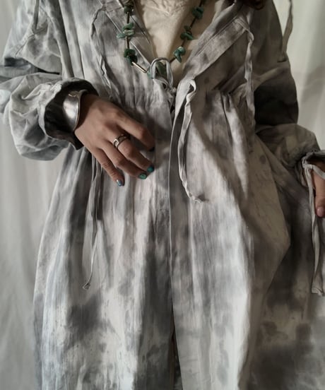 【RE;CIRCLE】 RE Medical Tie Dye L/S Gown /210613-013