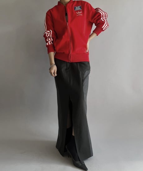 【USED】80s adidas Jersey Top Just Jeans /240224-009