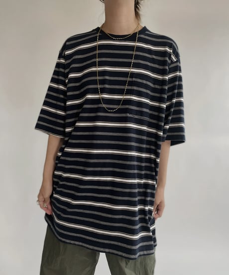 【USED】  Puritan Striped T-shirt / 220730-006