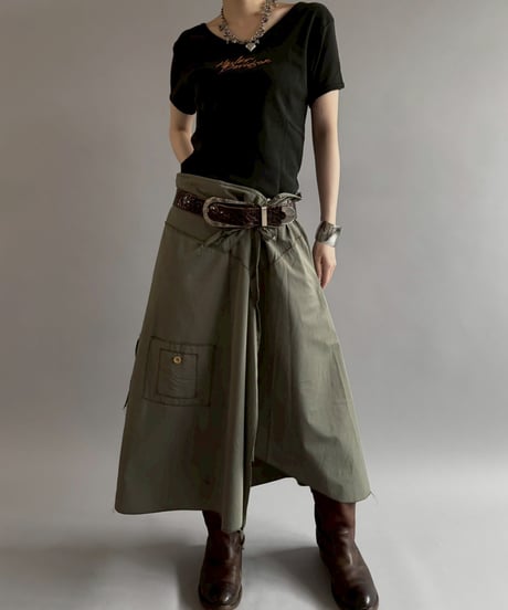 【USED】 Design Long Skirt /260607-004
