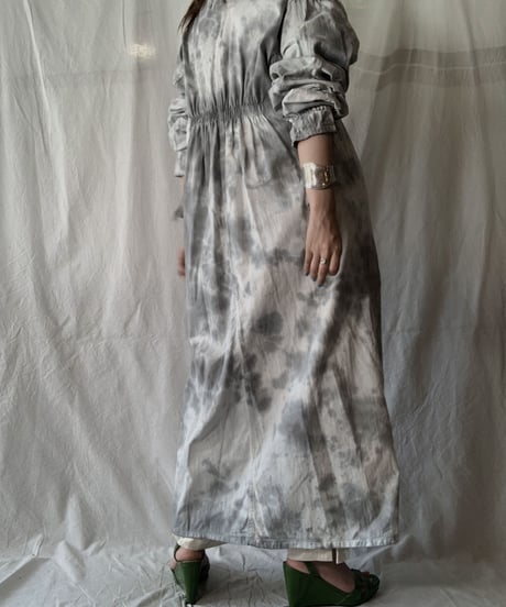 【RE;CIRCLE】 RE Medical Tie Dye L/S Gown /210613-013