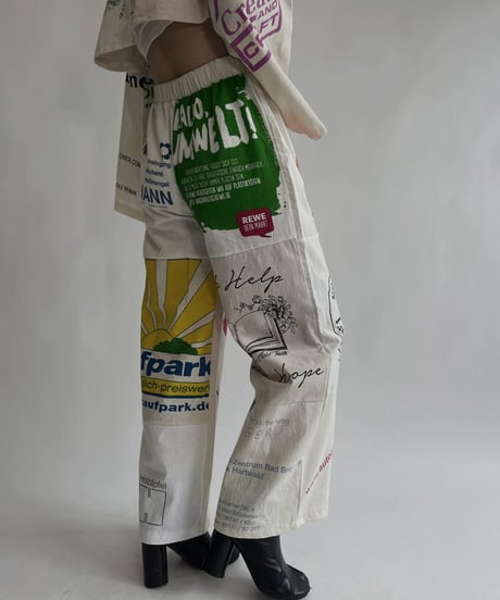 【RE;CIRCLE】 RE Eco-Friendly Bag Straight Pants / 220825-010