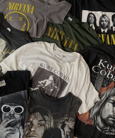 【USED】 S/S T-shirt KURT COBAIN③/210703-012