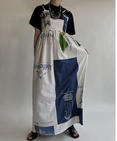 【RE;CIRCLE】RE Eco-Friendly Bag Camisole One-piece / 220512-018