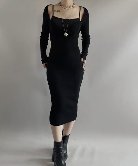【USED】 Nasty Girl L/S One-Piece/ 231021-017