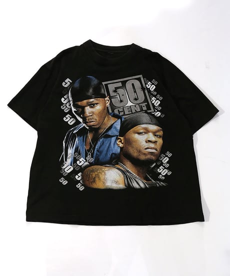 【Used】Hip-Hop T-shirt  50CENT (Hip-Hop5)