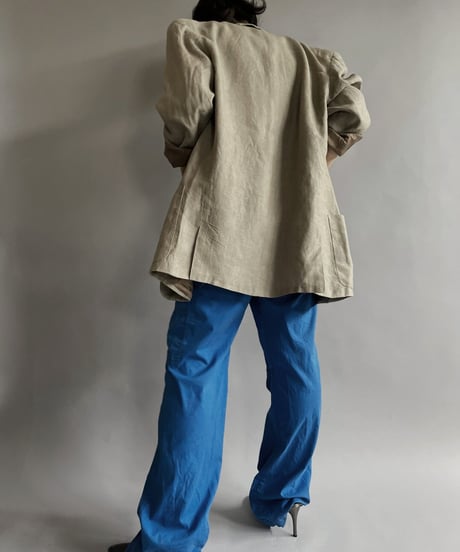 【USED】 Hugo Boss Linen Tailored Jacket / 220903-018