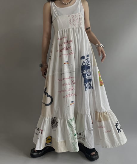 【RE;CIRCLE】RE Eco-Friendly Bag Camisole Long One-piece / 230622-011