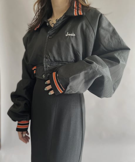 【RE;CIRCLE】 RE Nylon Short Jacket Black / 230309-001