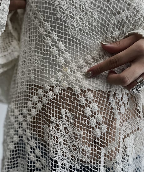 【RE;CIRCLE】 RE Crochet Lace One-piece / 220728-002
