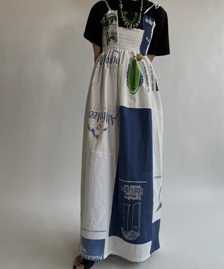 【RE;CIRCLE】RE Eco-Friendly Bag Camisole One-piece / 220512-018