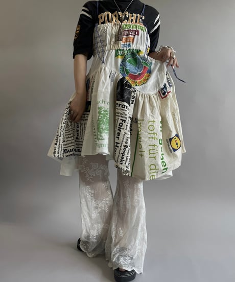 【RE;CIRCLE】RE Eco-Friendly Bag Code Camisole Middle One-piece / 240613-006