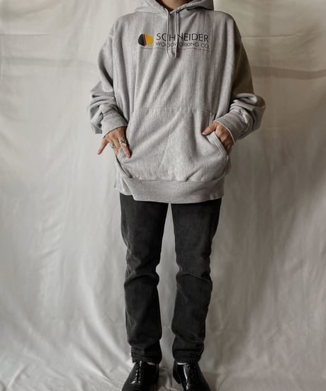 【USED】  Champion Reverse Weave Hoodie SCHNEIDER/210902-042
