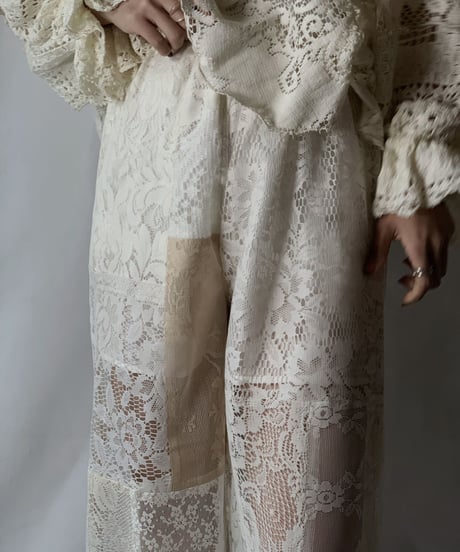 【RE;CIRCLE】 RE Lace Pants④/ 210801-067