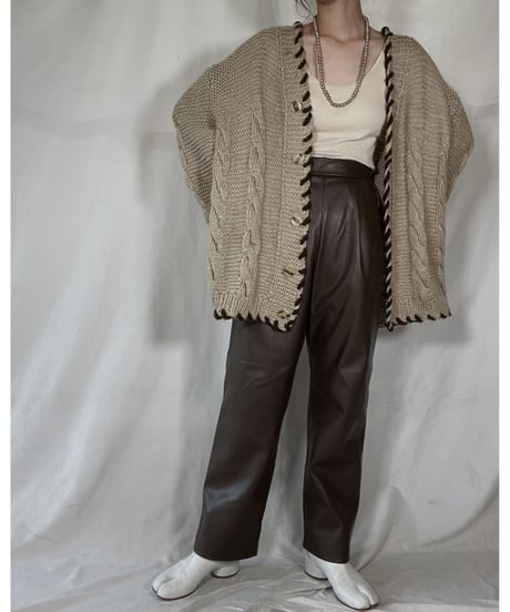 【USED】    Knit Cardigan/211216-037