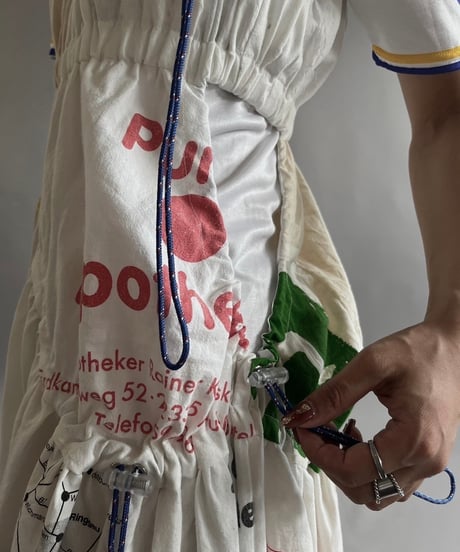 【RE;CIRCLE】RE Eco-Friendly Bag Code Camisole Long One-piece / 240905-011