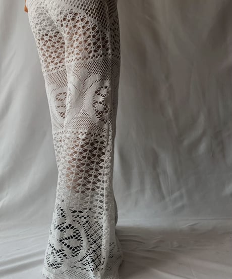 【RE;CIRCLE】 RE Lace Pants②/ 210801-043