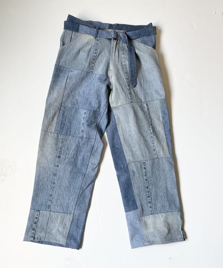 【RE;CIRCLE】 RE Denim PatchWork Pants / 230522-003