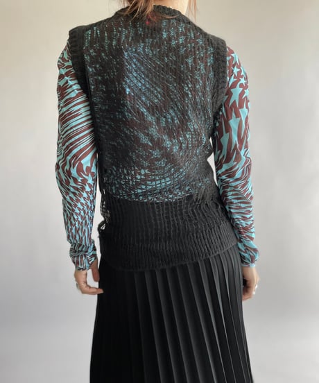 【USED】 Heaven Mohair Knit Best /241006-036