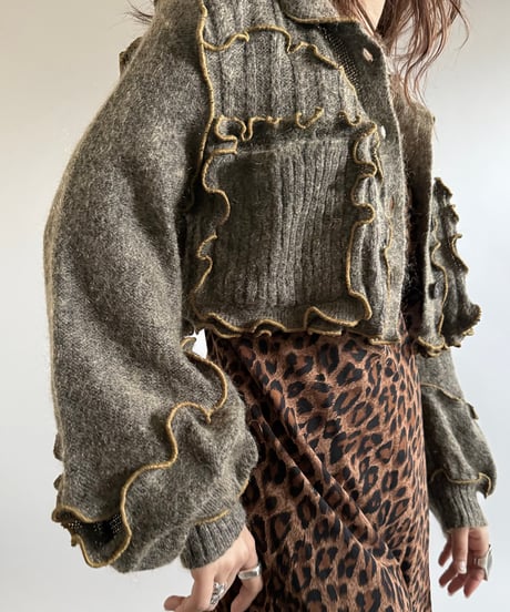 【RE;CIRCLE】 RE Mellow Knit Cardigan Top  /  241226-002