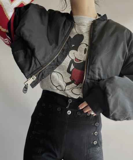 【RE;CIRCLE】 RE MA1×Soccer Muffler Short Jacket / 231109-007