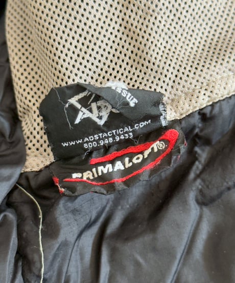 【USED】 U.S Army ECWCS Level7 Primaloft Parka Over Dyed Black MIDIUM-LONG/ 251222-005